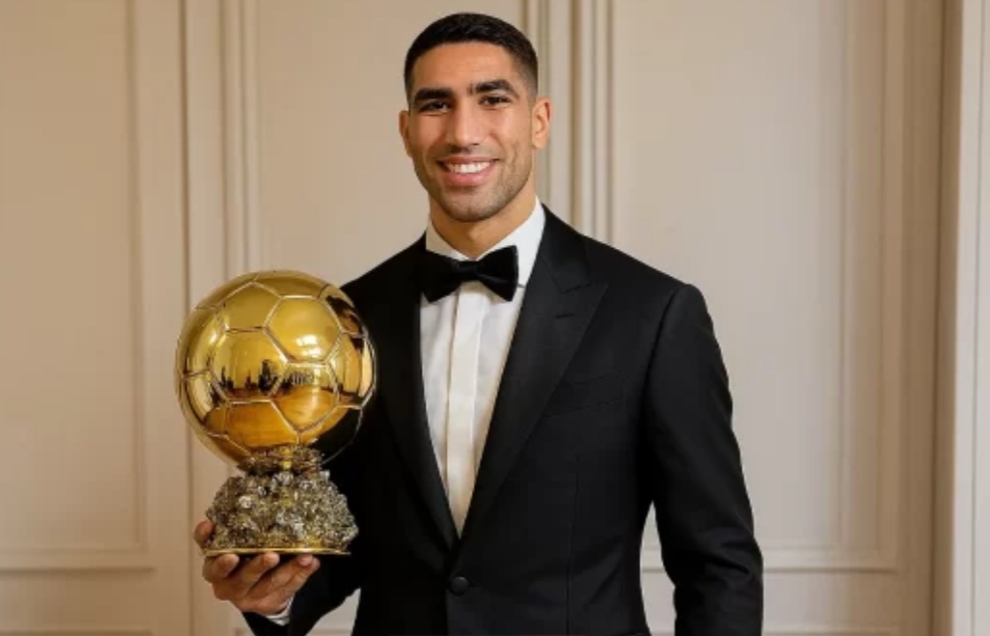 النجم المغربي أشرف حكيمي ضمن قائمة المرشحين لجائزة الكرة الذهبية لعام 2026